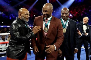 Is Mike Tyson fighting Lennox Lewis in a rematch?