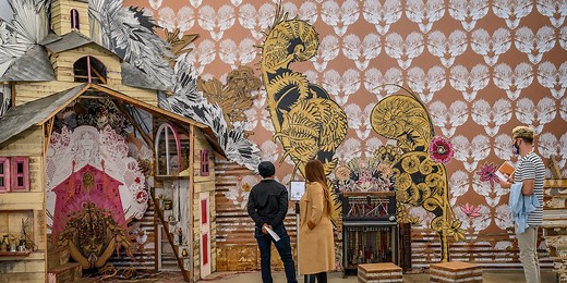 Taubman presents Swoon exhibit featuring renowned street artist