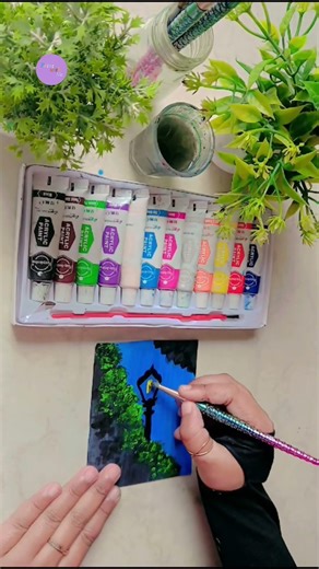 Trust the process🤌 #like #share #painting #trending #satisfying #art #shorts ‪@paintwithme7‬