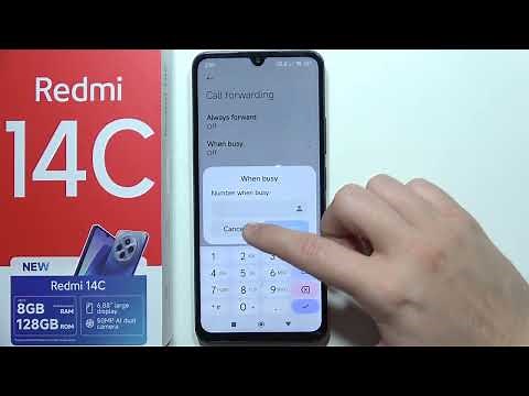 Redmi 14C: How to Turn On/Off Call Forwarding