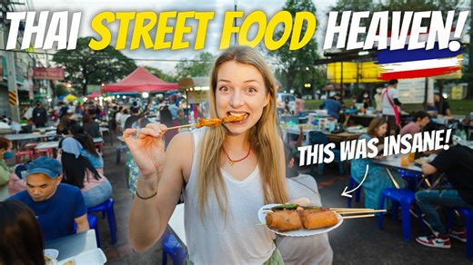 Street Food Heaven in Thailand! This Night Market is Delicious!