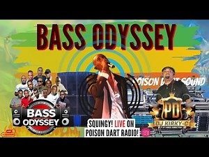 The Ground Champion Bass Odyssey live on Poison Dart Radio! Feat. the legendary Squingy 💔 R.I.P.
