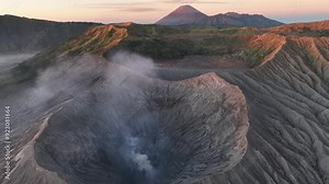 Mount Bromo Volcano (Gunung Bromo) in Bromo Tengger Semeru National Park, East Java, Indonesia