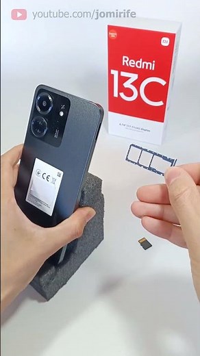 Colocando um microSD 512GB no smartphone Xiaomi Redmi 13C para expandir o armazenamento