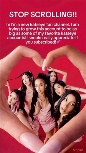 New katseye channel!🎶#shorts #katseye #youtube #foryou