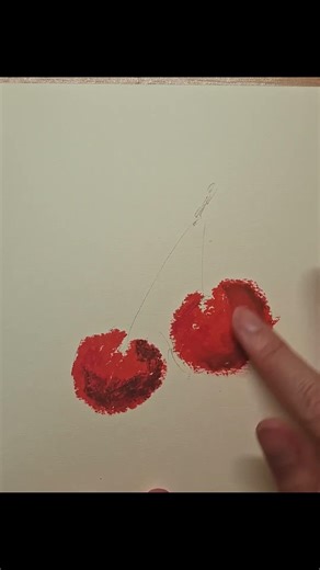 sweet like #cherry #drawing #art #sketch #pastelart #zeichnen