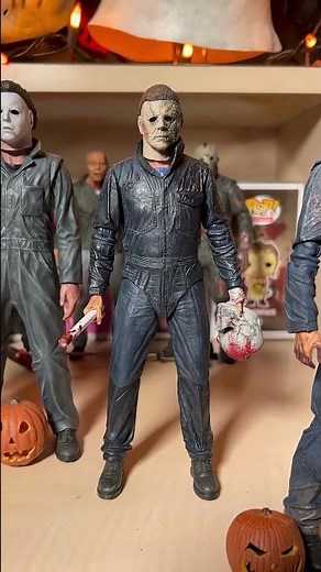 My NECA Ultimate Myers collection plus ‘78 Scream Greats 🎃🔪 Ready to add H20 and Resurrection