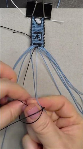 BTS RM Bracelet 🐨 | Satisfying Micro-Macrame #BTS #ARMY #RM