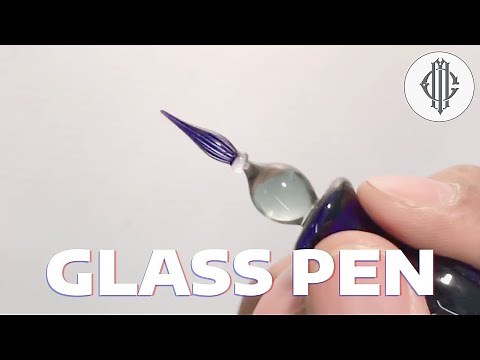 Handwriting with a GLASS PEN