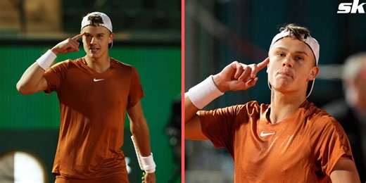"Holger vs crowd might become one of the best rivalries in tennis" - Fans react to Holger Rune's run-ins with crowd during Monte-Carlo SF vs Jannik Sinner