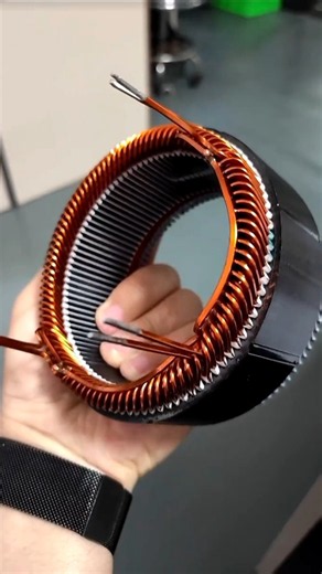 Flat Coil powered Brushless DC Motor