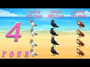 Counting 1 to 10 With Birds | Learn 1 to 10 Numbers | Number Names 1 to 10 | 123 Counting for Kids