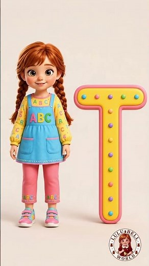 Letter T for Kids | T Says /t/ | T is for Tiger 🐯 #kidslearning #kids #تعليم_الأطفال