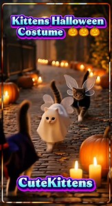 Kittens Halloween Parade 😹🎃👻 #kittens #halloweencostume #parade #cute #funny #AI #fyp #funnyvideos #fblifestyle #reels #trend #viral #fypviralシ #fypシ゚ #everyone | Helen Tan