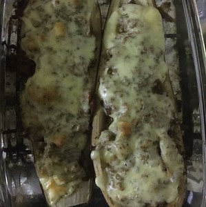 Receita de Beringela recheada com carne moída e molho bechamel, enviada por priscila - TudoGostoso