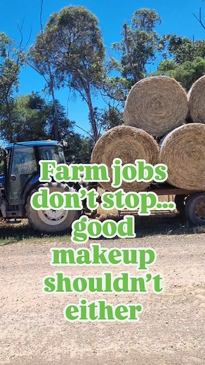 Farm jobs don’t stop… Good makeup shouldn’t either. One of today’s...