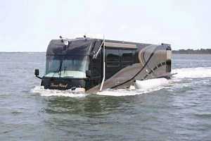 Cool Amphibious Motorhome