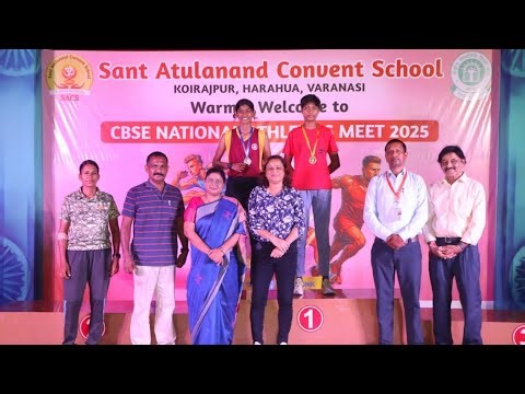 Medal🥇ceremony of CBSE National at (Varanasi) #gaurihighjumper #atkieditting #highjumpergauri