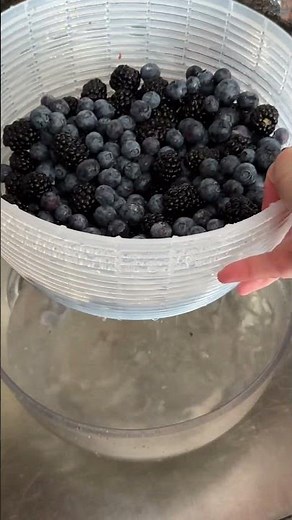 OXO Salad Spinner is perfect for washing berries!