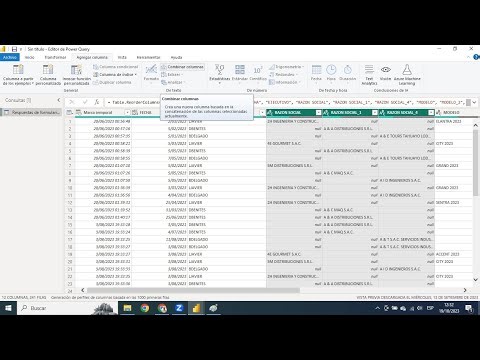 Power BI Course: How to Combine Columns in Power Query - Session 9