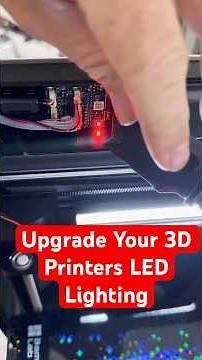I Installed the Panda Lux LED Upgrade #3dprinterupgrade #3dprinter #3dprinting