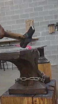 Forging a Hair Pin for the Wife