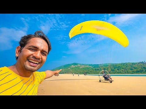 We Fly In Sky Using Real Parachute - स्वर्ग देख लिया भाई 😍