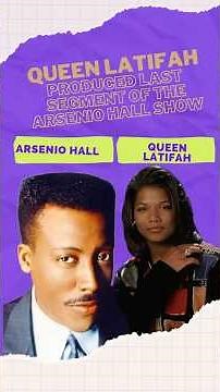Queen Latifah's Final Arsenio Hall Segment