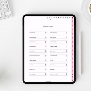 Digital Essential Life Planner for iPad | All in One Undated Goodnotes Planner | Daily Weekly Monthly Organizer | Hyperlinked Notebook - Etsy