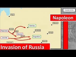 Napoleon | French Invasion of Russia ( 1812 ) Animated map