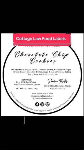 🧁 Editable and Printable Canva Bakery Labels. No Software Needed. Instant Download with a free #Canva Account Comment “Bakery Labels “ and I will send you a dm with the links ❤️ #bakery #homebaker #handmade #handmade