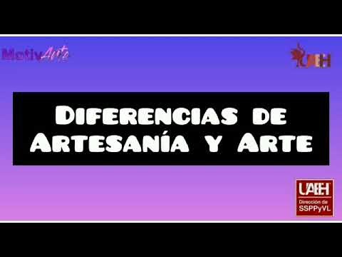Diferencias de Artesanía y Arte