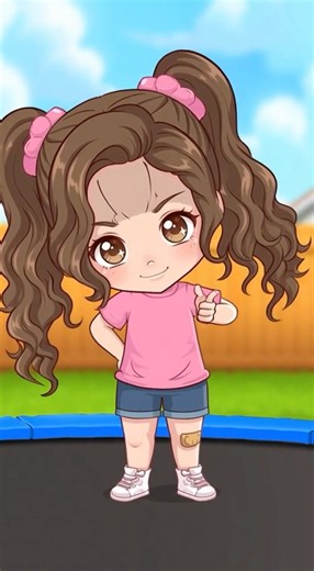 Trampoline #shorts #trampoline #fyp #funny #adorable