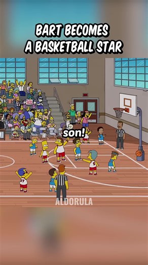BART in the nba #thesimpsons #simpsonsclips #simpsons #cartoons #springfield