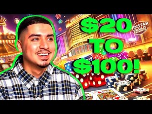 How I Turn $20 Into $100 at Craps!