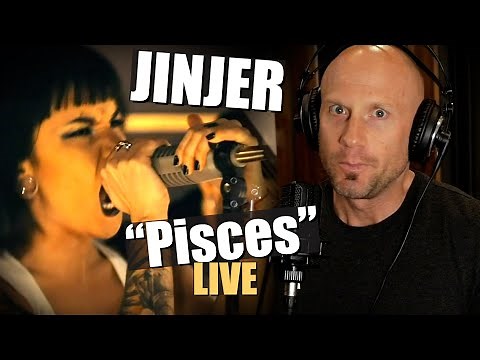 First time experiencing JINJER "Pisces" (Live Session) An in-depth VOCAL ANALYSIS