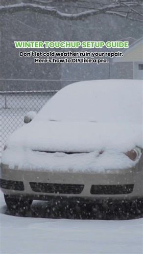 TouchUpDirect on Instagram: "Don’t let the cold stop your touch-up game! 🥶 Winter painting requires a little extra prep to ensure perfect results. Here’s a little guide for prepping your workspace so your TouchUpDirect paint cures flawlessly, even when the temperature drops. #TouchUpDirect #WinterPrep #DIYPaint"