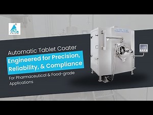 PAC 48V Automatic Tablet Coater | Precision Engineering for Pharma & Food Industries