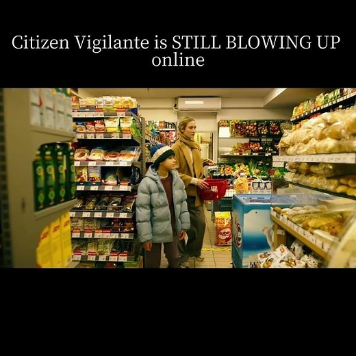 "Citizen Vigilante Streaming on Prime, Apple, and FREE on X through June 27"