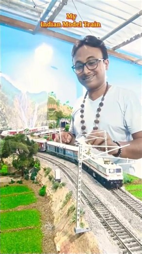 Indian Railways Model Train | Indian Model Train | train video #shorts #indianrailways #trainvideos