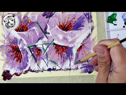 Acuarela para principiantes: Crea hermosas flores en tus pinturas