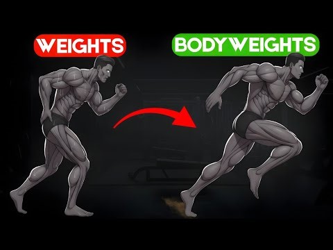 The ONLY 8 Bodyweight Exercises To Build Muscle Faster Than Weights