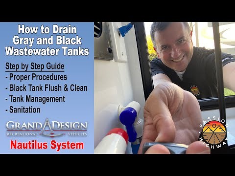 Complete Guide on how to Manage and Flush RV Gray and Black Water Tanks