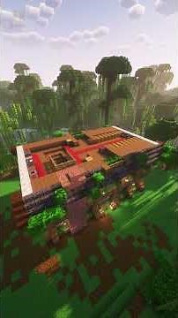 Minecraft Medieval Jungle Base – Best Survival House Design