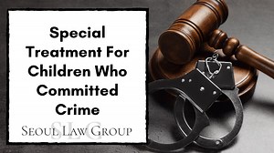 Criminal Minors: Special Treatment for Children Who Committed Crime in Korea - Seoul Law Group