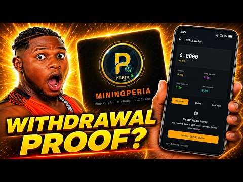 Mining Peria Withdrawal | How To Withdraw From Mining Peria