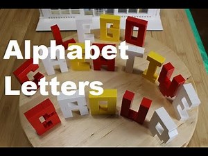 How To Make Lego ALPHABET Complete Step by Step