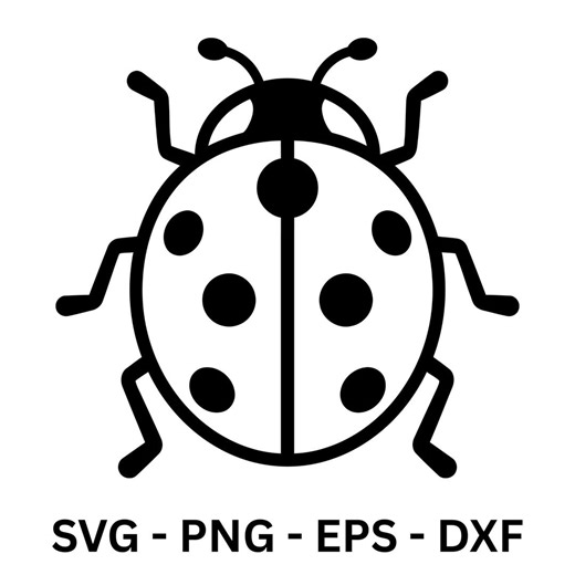 Ladybug Svg, Lady Bug Svg Design, Asian Beetle Svg, Lady Bug Silhouette, Ladybug Clipart, Digital Download File - Etsy