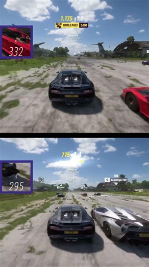 Stock vs Upgrade Bugatti Chiron 2018 - Forza Horizon Game Play #g29gameplay #fh6 #forza6