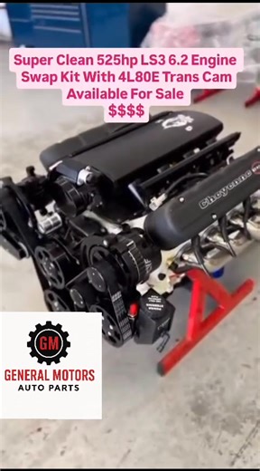 LS3 6.2 Engine with 4L80E Transmission for Sale